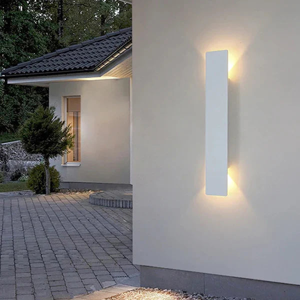 Milo Outdoor Wall Light | Modern Linear Design, Waterproof IP65