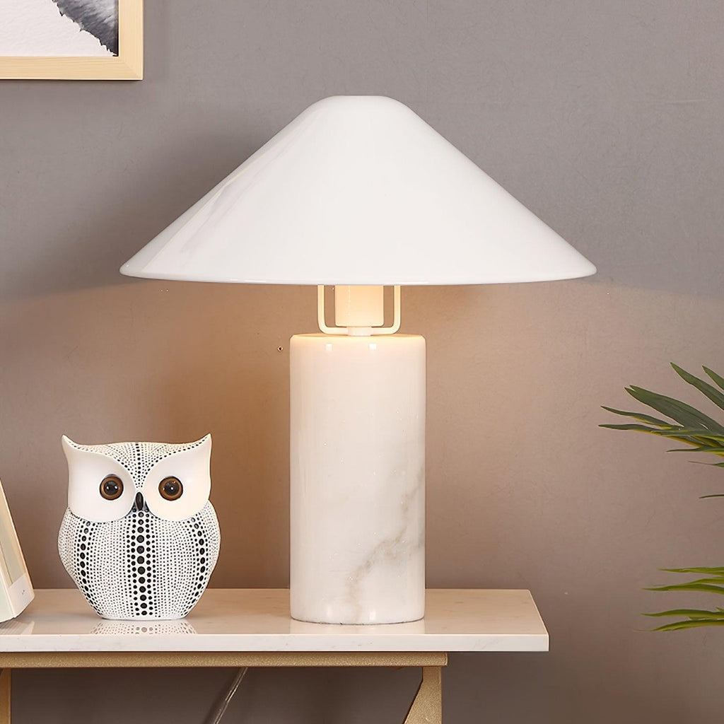 Adelaide Marble | Elegant Modern Table Lamp for Living Room & Bedside Use 2