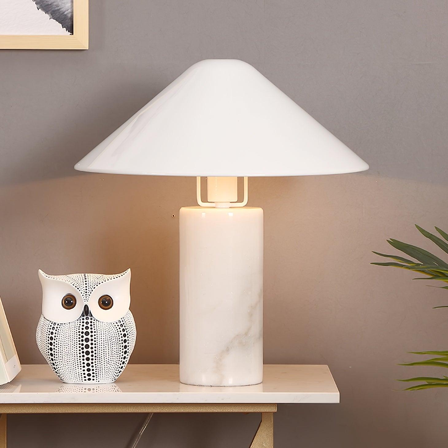 Adelaide Marble | Elegant Modern Table Lamp for Living Room & Bedside Use 2
