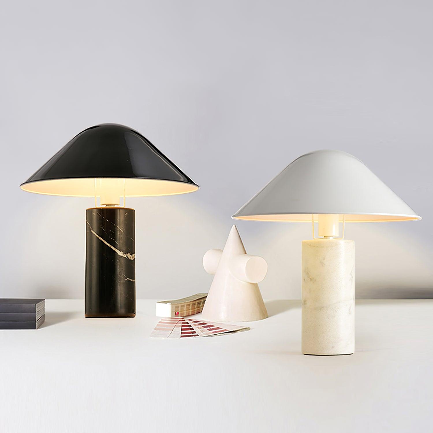 Adelaide Marble | Elegant Modern Table Lamp for Living Room & Bedside Use 3