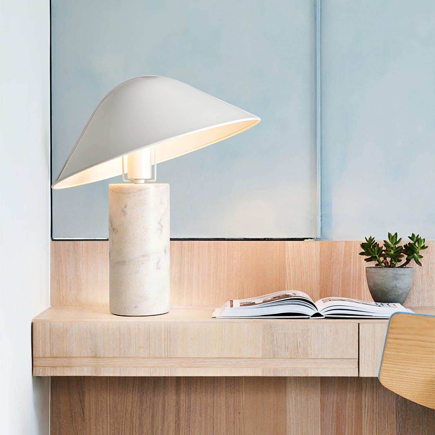 Adelaide Marble | Elegant Modern Table Lamp for Living Room & Bedside Use 8