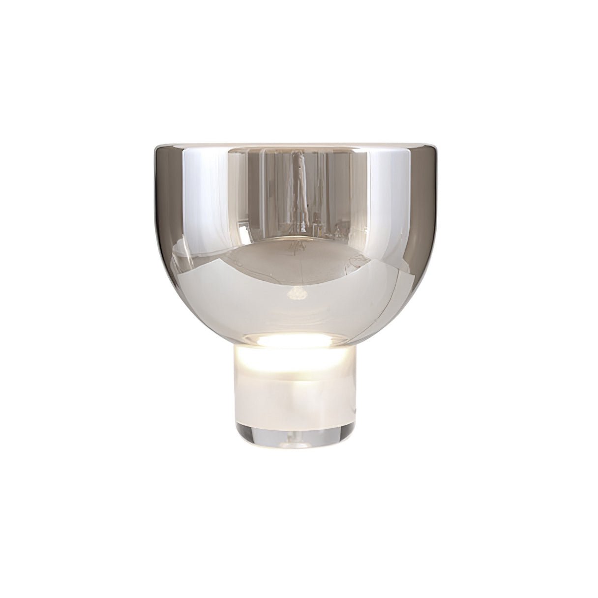 Aella | Elegant Glass Cone Table Lamp for Bedside or Living Room 10
