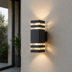 Aero Outdoor Wall Light | Modern 2-Way LED Illumination, Weather-Resistant Design 0