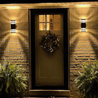 Aero Outdoor Wall Light | Modern 2-Way LED Illumination, Weather-Resistant Design 4