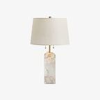 Alabaster Radiance | Elegant Contemporary Table Lamp for Bedroom or Living Room 1