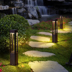 AluminaGlow | Modern Sleek Outdoor LED Garden Path Light Fixture 4