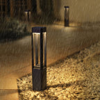 AluminaGlow | Modern Sleek Outdoor LED Garden Path Light Fixture 5