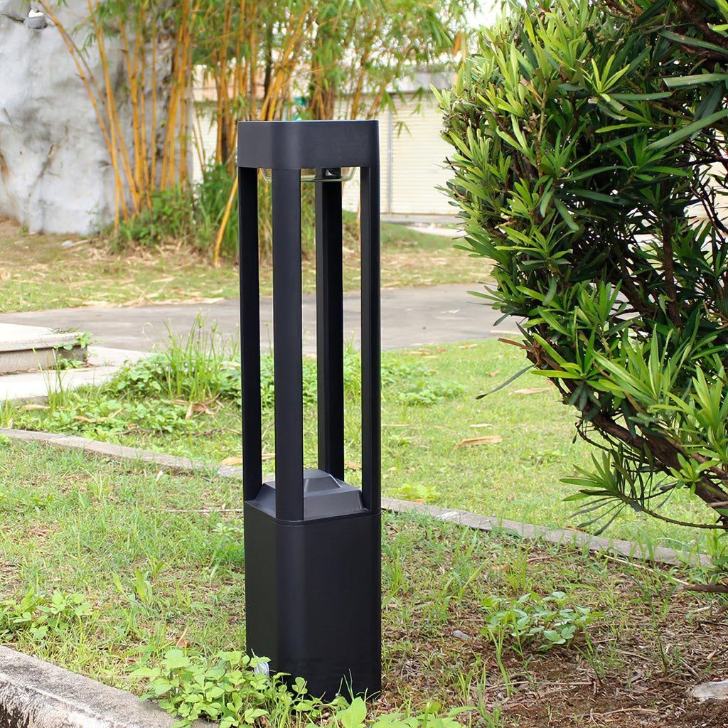 AluminaGlow | Modern Sleek Outdoor LED Garden Path Light Fixture 7