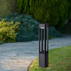 AluminaGlow | Modern Sleek Outdoor LED Garden Path Light Fixture 8