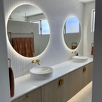 Amalfi | Stylish Dimmable LED Bathroom Mirror with Anti-Fog Function 3