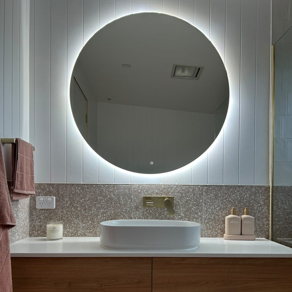 Amalfi | Stylish Dimmable LED Bathroom Mirror with Anti-Fog Function 6