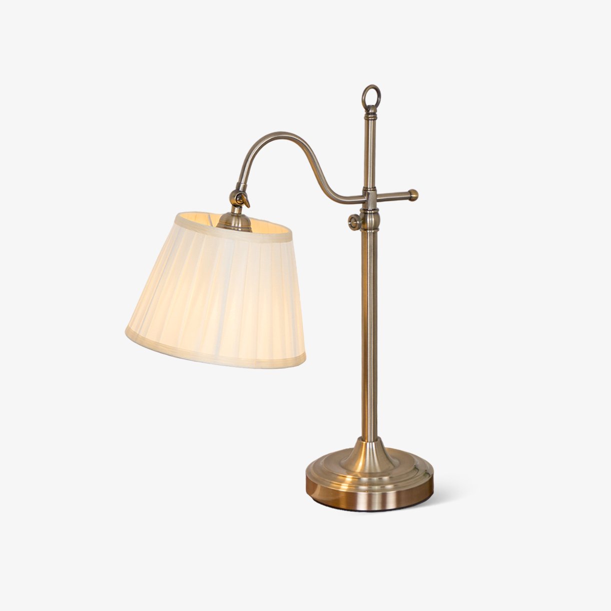 Antique Brass Elegance | Stylish Adjustable Table Lamp for Bedroom 0