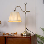 Antique Brass Elegance | Stylish Adjustable Table Lamp for Bedroom 3