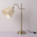 Antique Brass Elegance | Stylish Adjustable Table Lamp for Bedroom 4