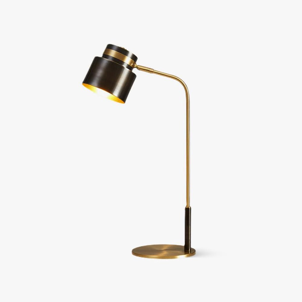 Ari | Elegant Brass and Black Metal Table Lamp for Bedroom or Desk 1