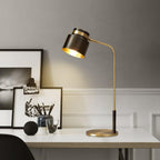 Ari | Elegant Brass and Black Metal Table Lamp for Bedroom or Desk 2