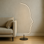 Artistic Glow | Elegant Modern Floor Lamp for Living Room Illumination 2