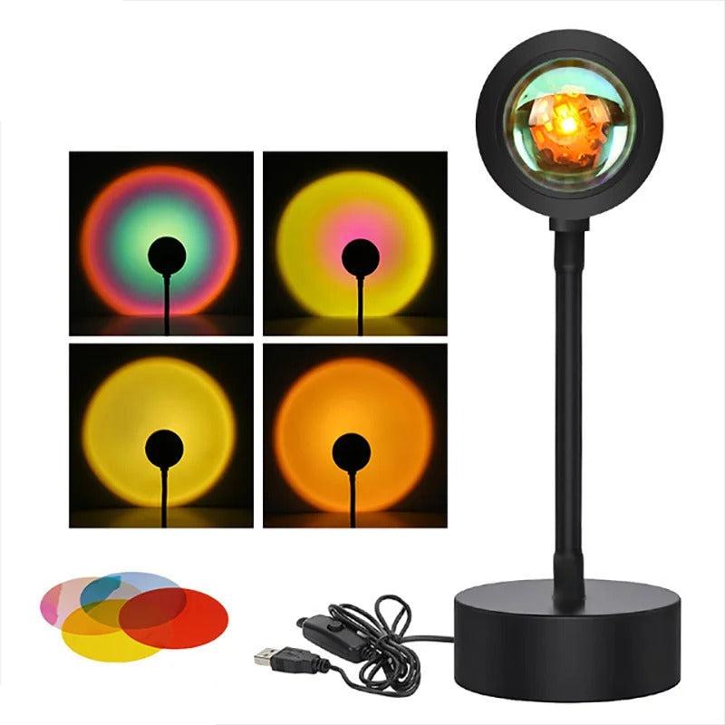 AuroraGlow | Vibrant Colorful LED Table Lamp for Bedroom Ambiance 3