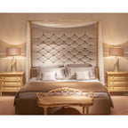 Brass & White Lacquer | Elegant Modern Table Lamp for Living Room 6
