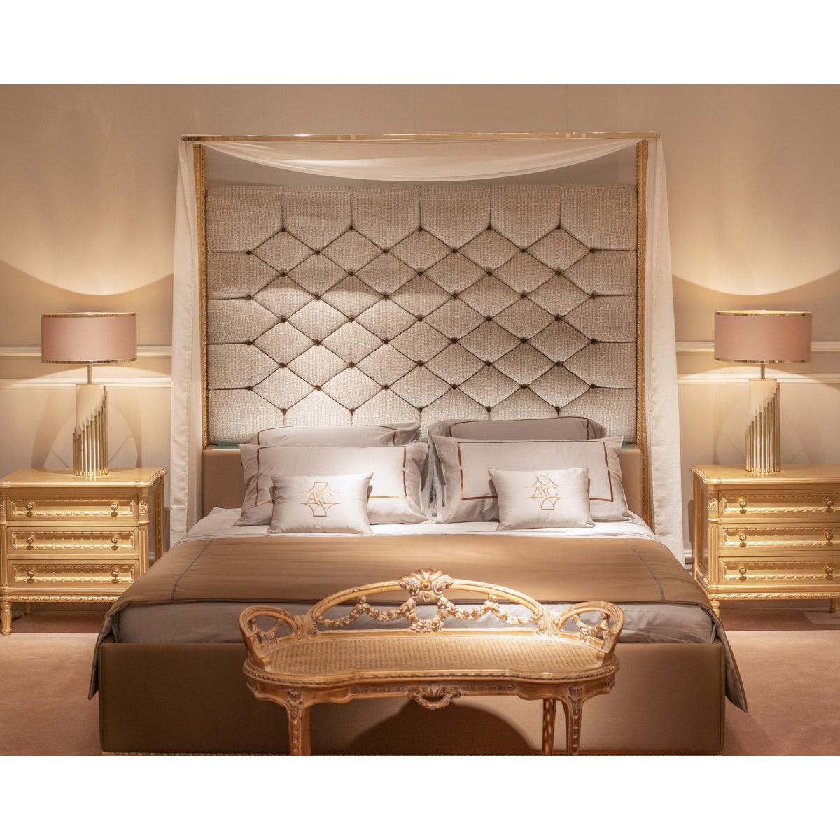 Brass & White Lacquer | Elegant Modern Table Lamp for Living Room 6