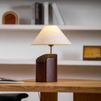 Bronze Elegance | Stylish Modern Curve Table Lamp for Bedroom & Living Room 4