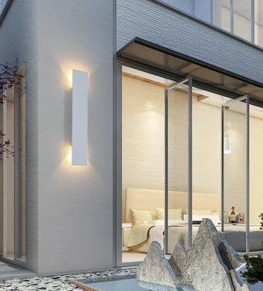 Milo Outdoor Wall Light | Modern Linear Design, Waterproof IP65