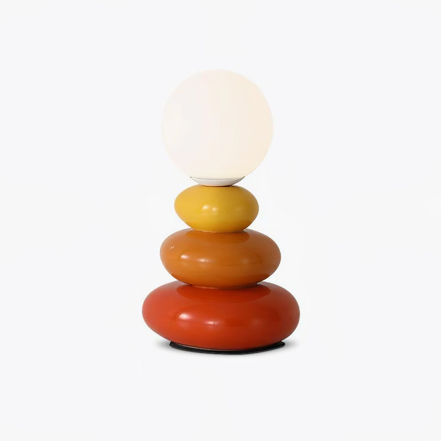 Cerulean Glow | Stylish Modern Triple Gourd Table Lamp for Living Room 1