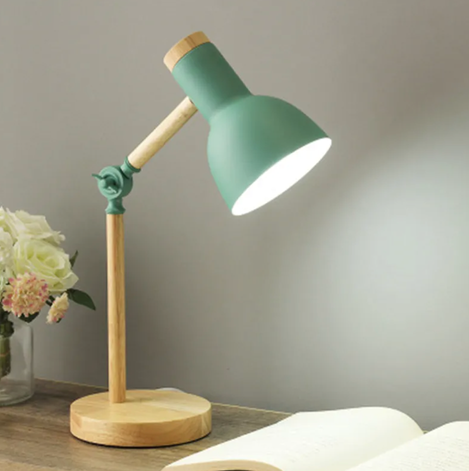 Charming Colorful Nordic Table Lamp for Kids Reading 4