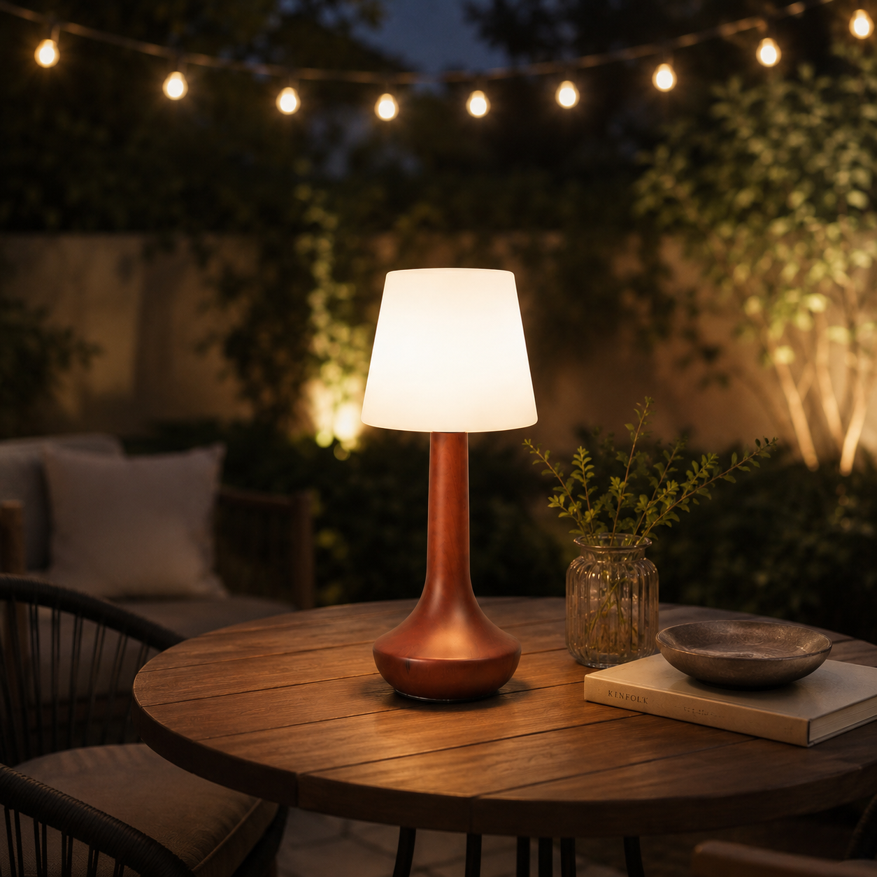Minimalist Wooden Base Table Lamp for Stylish Interiors