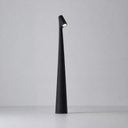 Modern Cordless Aluminum Table Lamp with Aesthetic Design And Dimmable Feature