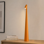Modern Cordless Aluminum Table Lamp with Aesthetic Design And Dimmable Feature
