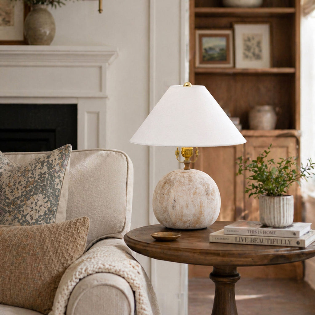 Coastal Driftwood | Unique Stylish Beachside Table Lamp for Living Room 3