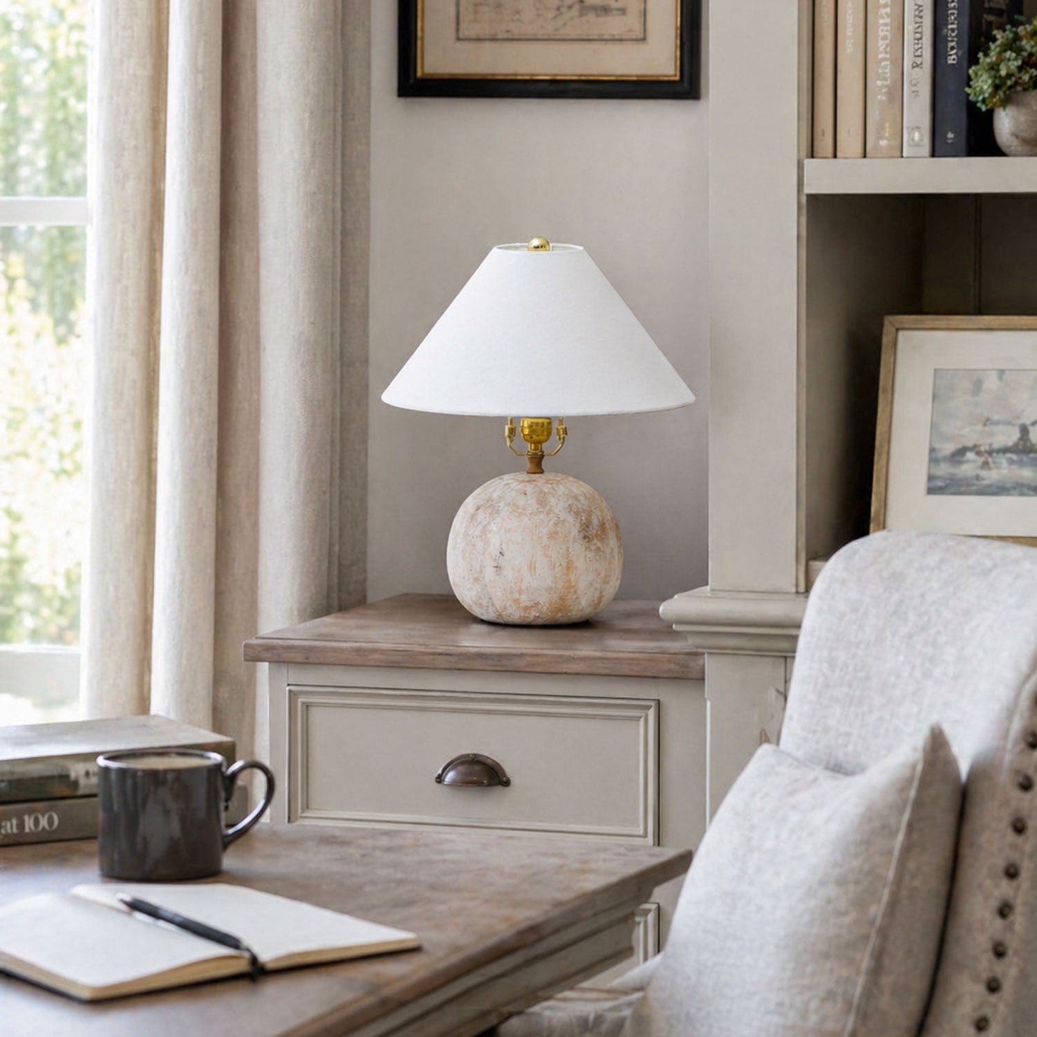 Coastal Driftwood | Unique Stylish Beachside Table Lamp for Living Room 4