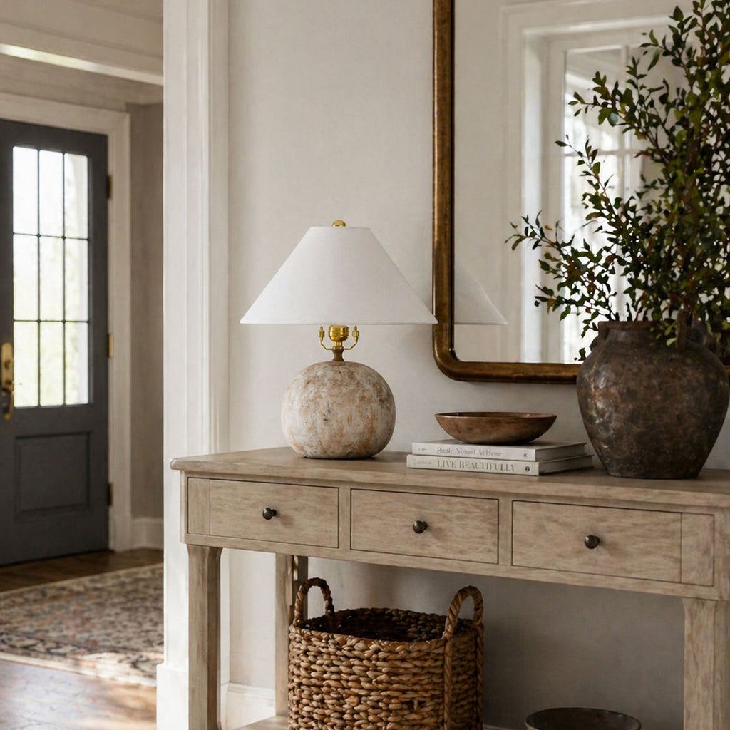 Coastal Driftwood | Unique Stylish Beachside Table Lamp for Living Room 8