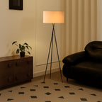 ElysianGlow | Modern Elegant Silk Standing Floor Lamp for Living Room 5