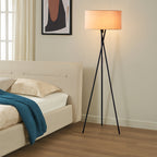 ElysianGlow | Modern Elegant Silk Standing Floor Lamp for Living Room 6
