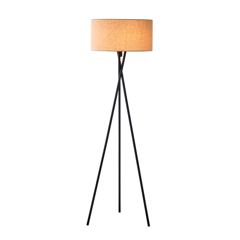 ElysianGlow | Modern Elegant Silk Standing Floor Lamp for Living Room 7