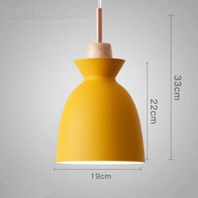 FloralGlow | Colorful Playful Metal Kitchen Pendant Light Fixture 14