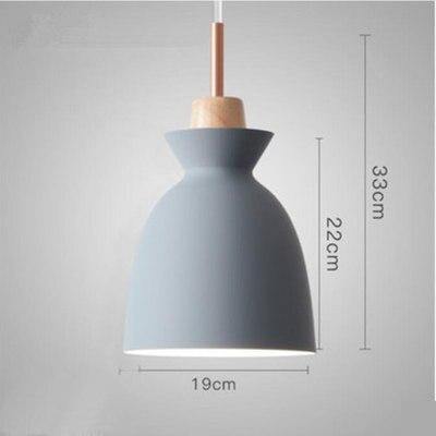 FloralGlow | Colorful Playful Metal Kitchen Pendant Light Fixture 15