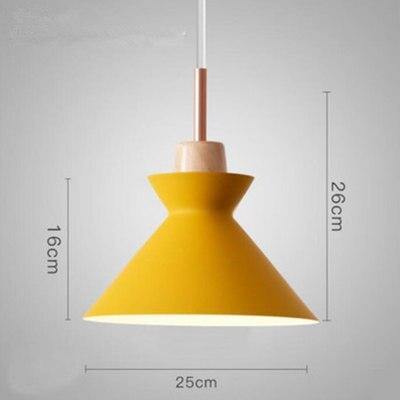 FloralGlow | Colorful Playful Metal Kitchen Pendant Light Fixture 16