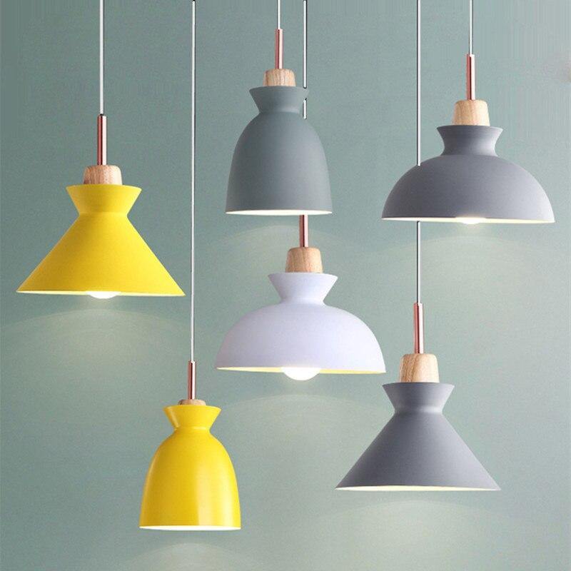 FloralGlow | Colorful Playful Metal Kitchen Pendant Light Fixture 3