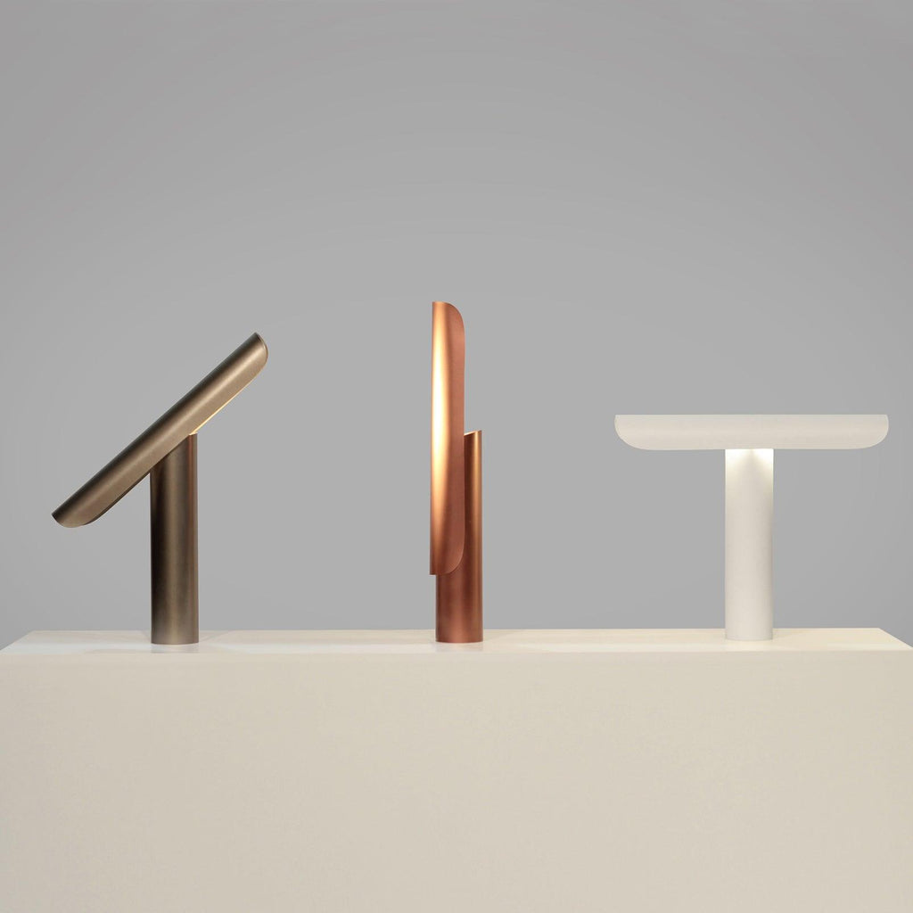 Geometric Elegance | Modern Adjustable LED Table Lamp for Bedside or Desk 2