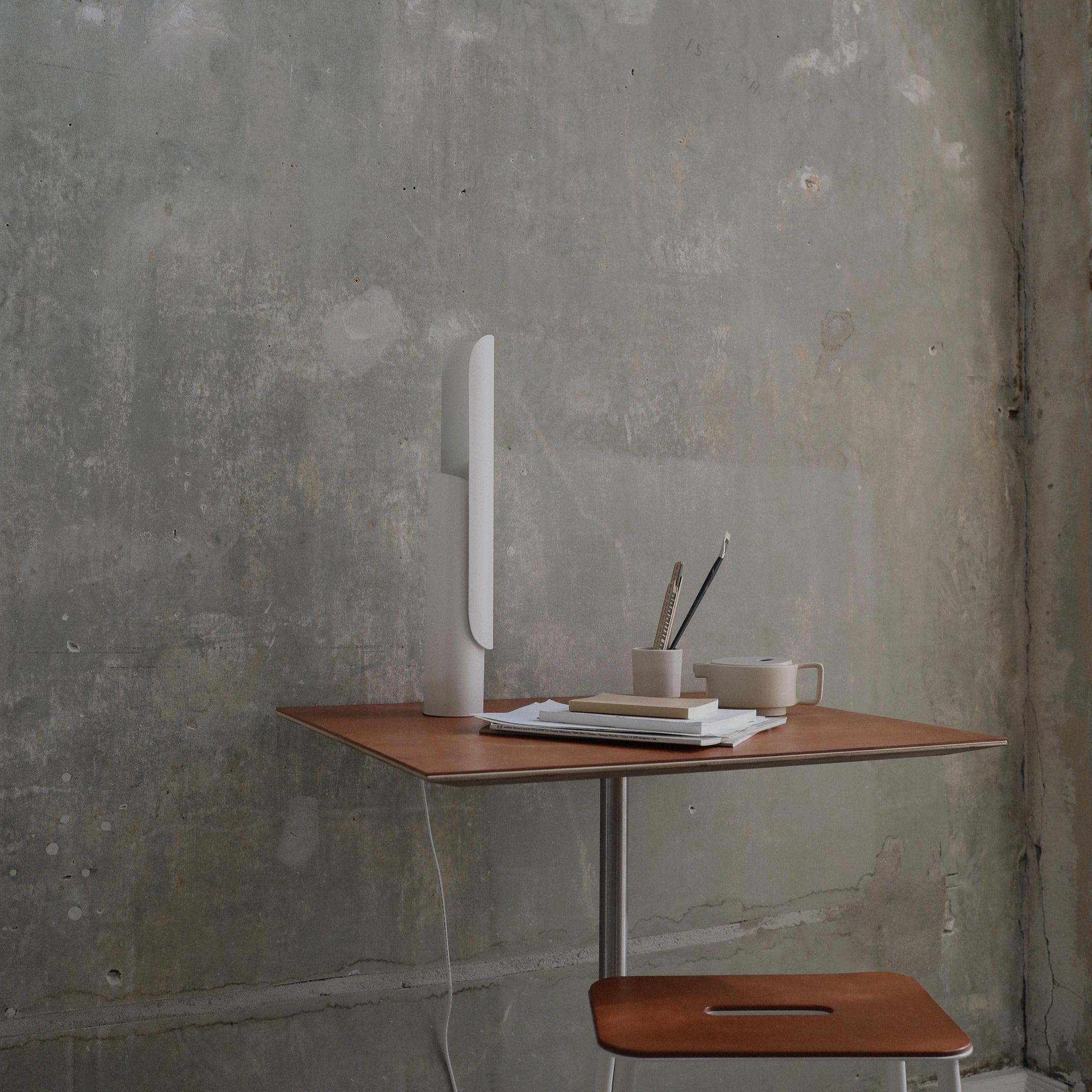 Geometric Elegance | Modern Adjustable LED Table Lamp for Bedside or Desk 4