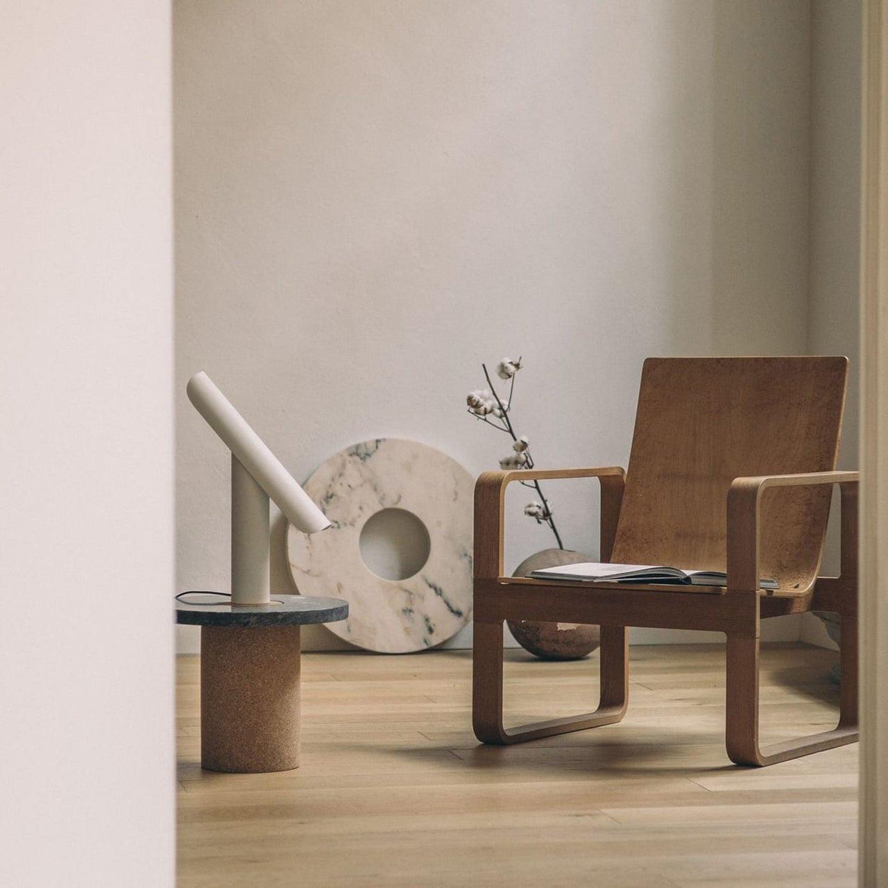 Geometric Elegance | Modern Adjustable LED Table Lamp for Bedside or Desk 5
