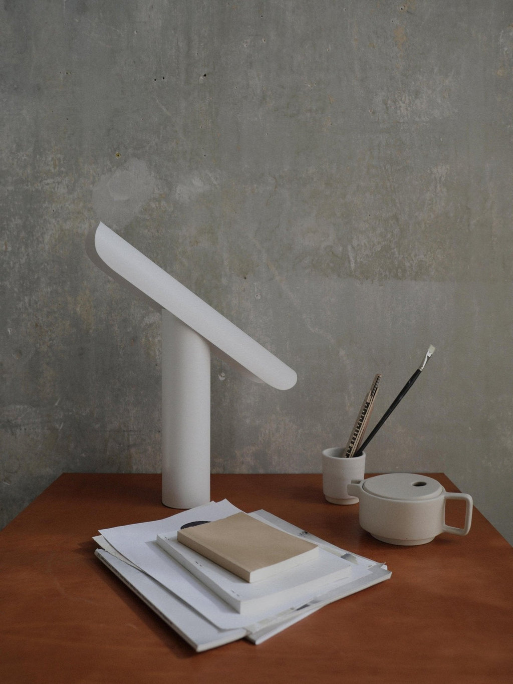 Geometric Elegance | Modern Adjustable LED Table Lamp for Bedside or Desk 7