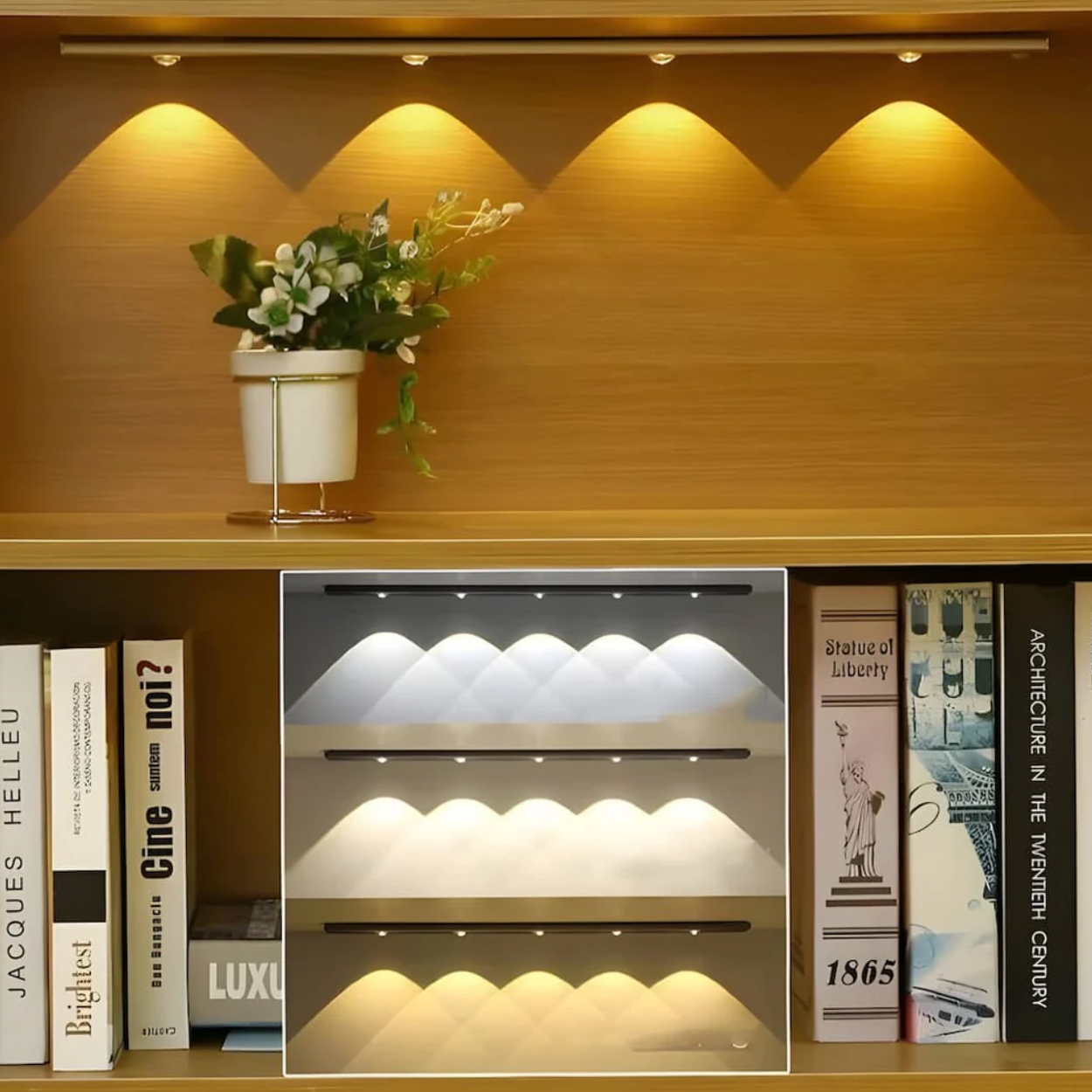 Innovative Smart Cordless LED Motion Sensor Light Fixture 1