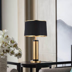 Jaspar | Elegant Gold Metal Table Lamp for Modern Living Room Decor 5