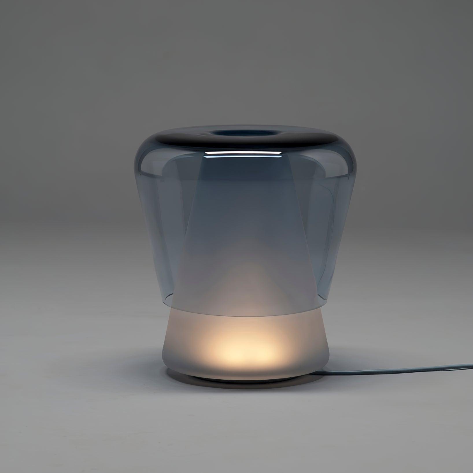 Jumelle | Elegant Modern Glass Table Lamp for Bedside or Living Room 0