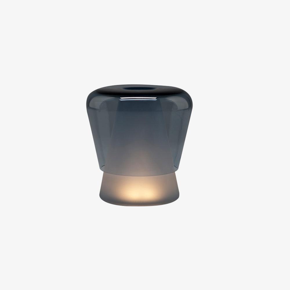 Jumelle | Elegant Modern Glass Table Lamp for Bedside or Living Room 6