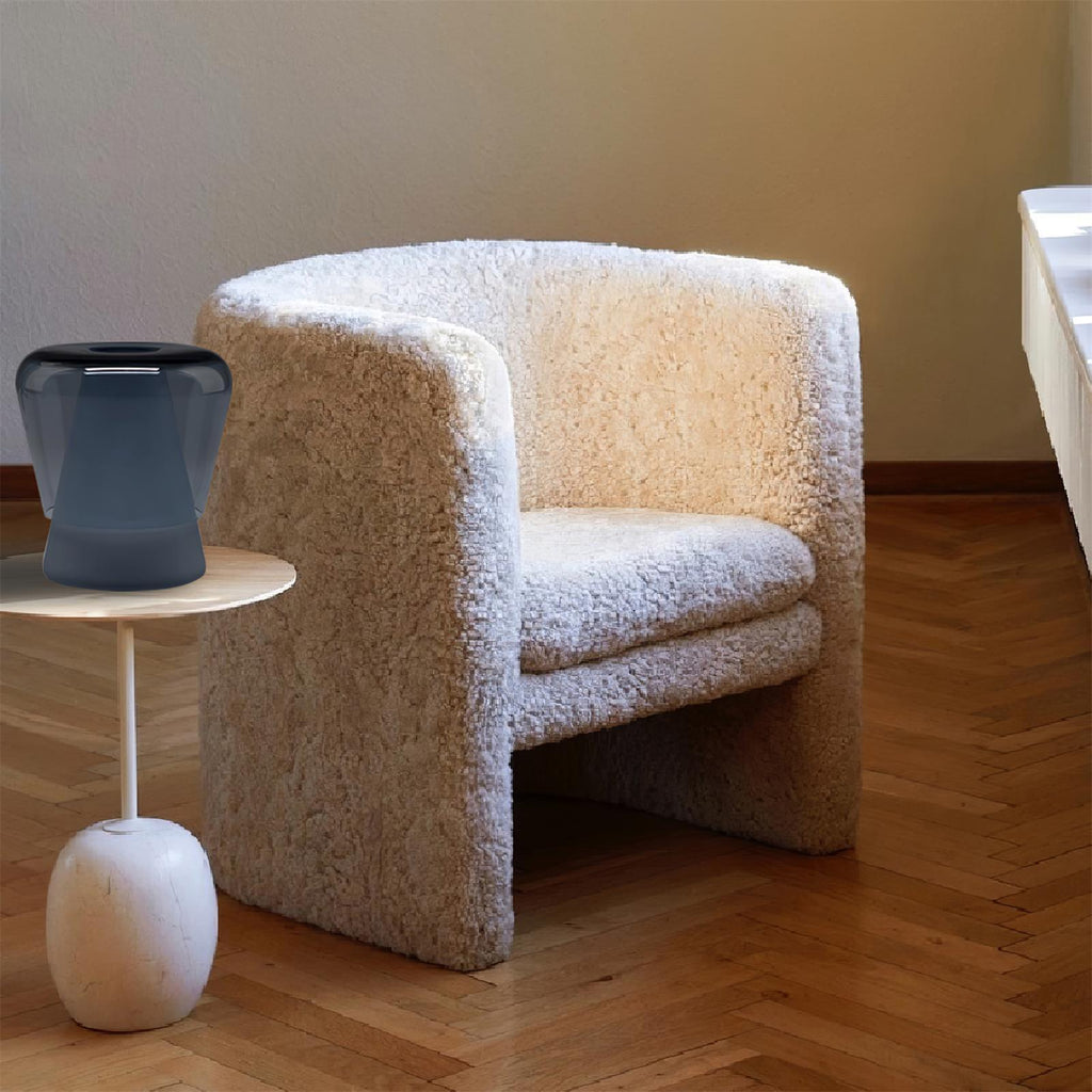 Jumelle | Elegant Modern Glass Table Lamp for Bedside or Living Room 7